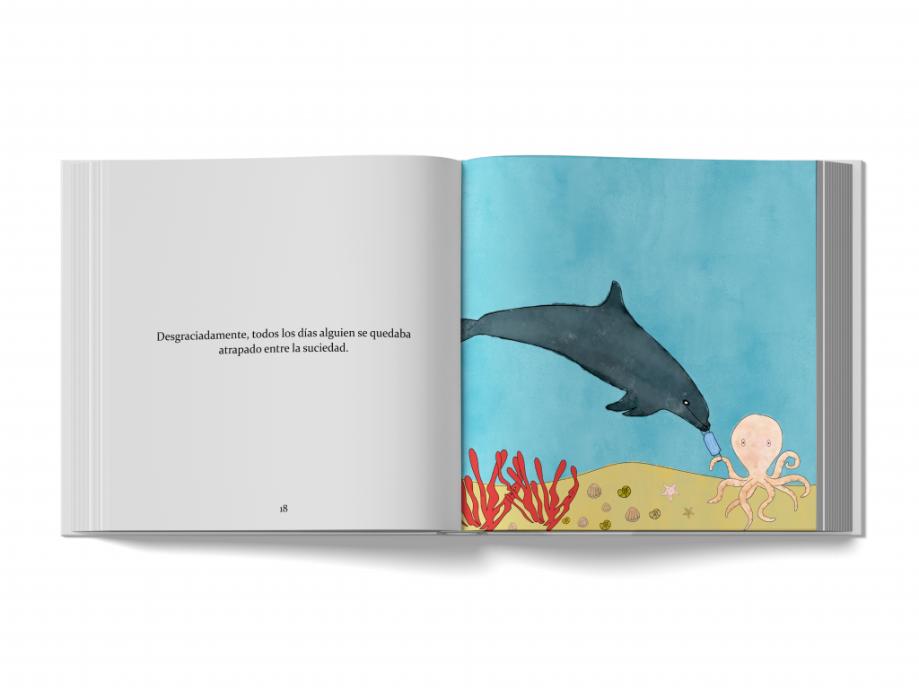 Imagen de una de las páginas de mi libro
