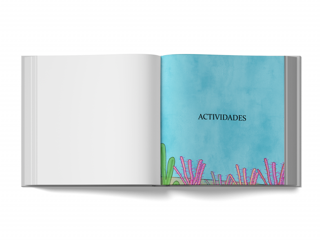 creación de mi libro, parte actividades